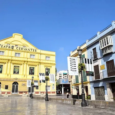 Homely Malaga Loft Gaona Centro Buitenkant foto